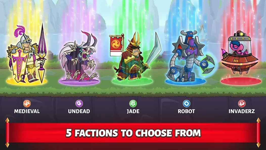 Tower Conquest: Tower Defense [МОД Mega Pack] APK Android Screenshot 3