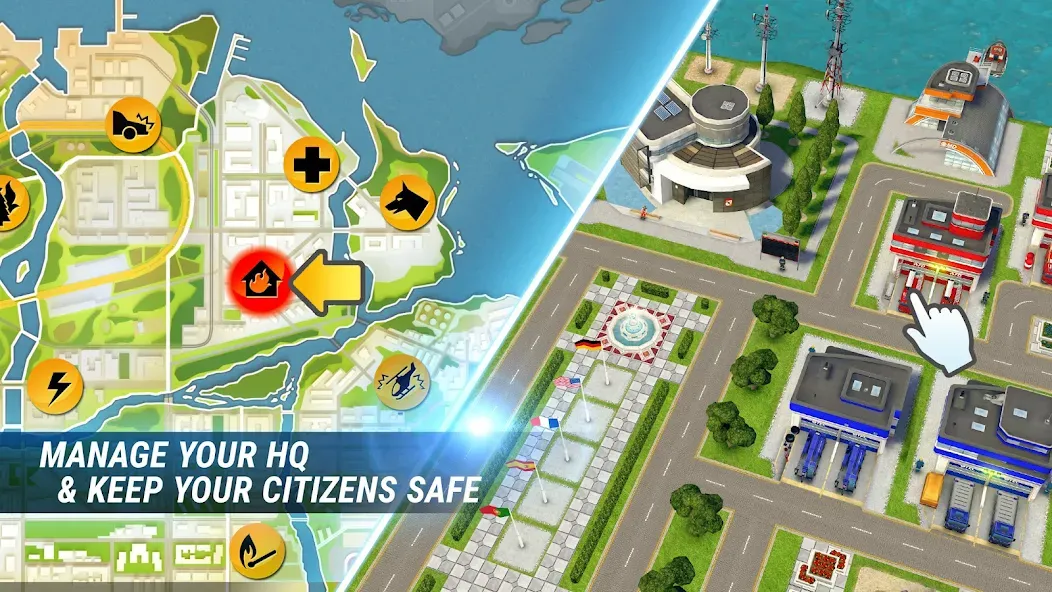 EMERGENCY HQ: rescue strategy (ЭМЕРДЖЕНСИ ХК Экстренный штаб) [МОД Unlocked] APK Android Screenshot 5