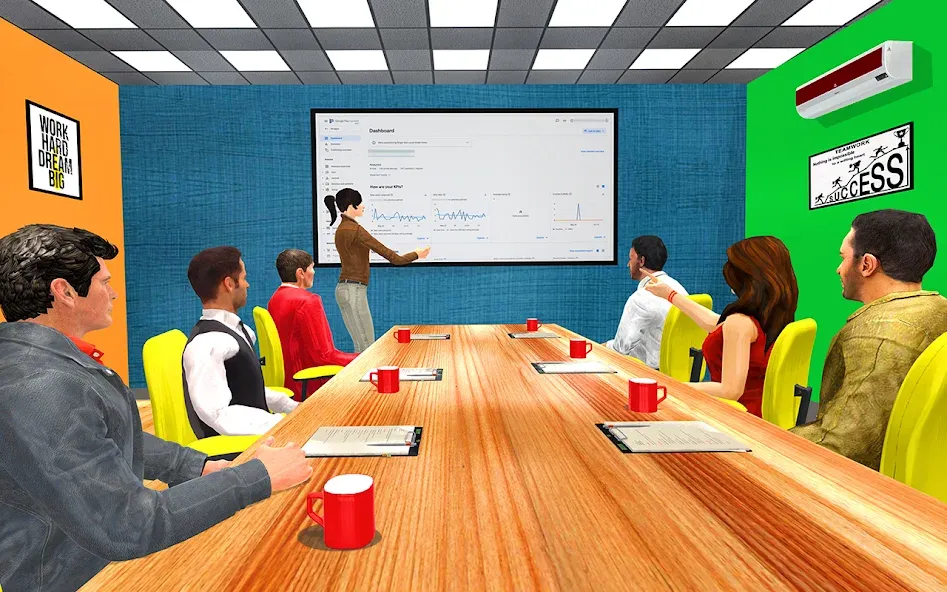 Virtual HR Manager Job Games [МОД Бесконечные монеты] APK Android Screenshot 4