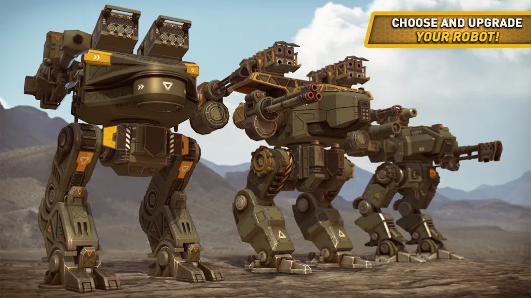 World Of Robots (Ворлд Оф Роботс) [МОД Все открыто] APK Android Screenshot 1