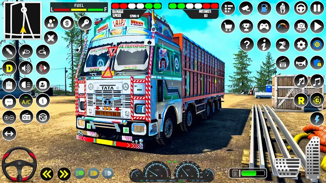 Indian Truck Driver Simulator [МОД Premium] APK Android Screenshot 4