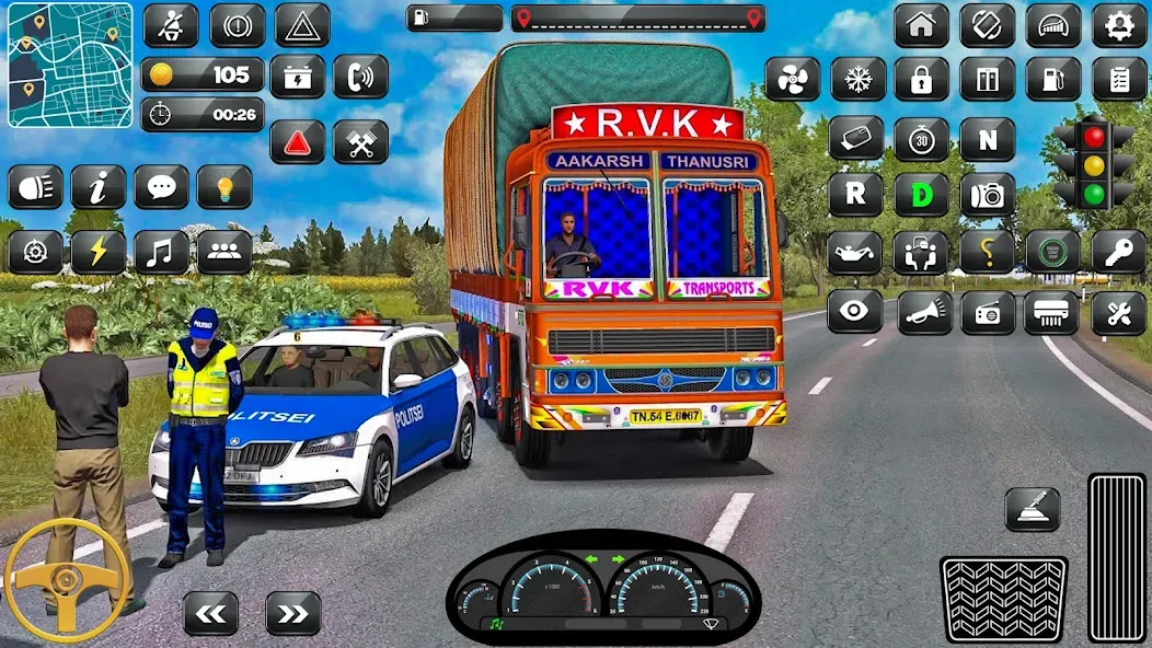 Indian Truck Driver Simulator [МОД Premium] APK Android Screenshot 5