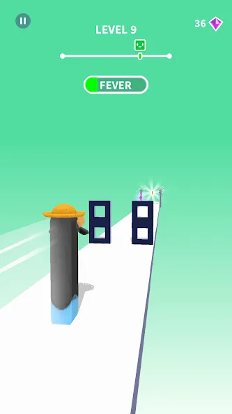 Jelly Shift - Obstacle Course (Джелли Шифт) [МОД Все открыто] APK Android Screenshot 4