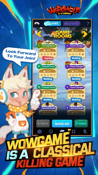 Werewolf-Wowgame (Вервульф) [МОД Все открыто] APK Android Screenshot 4