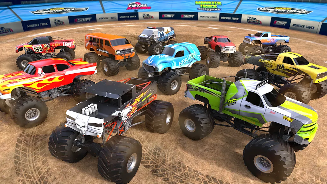4x4 Monster Truck Racing Games (Монстр Трак Гонки игры) [МОД Mega Pack] APK Android Screenshot 3