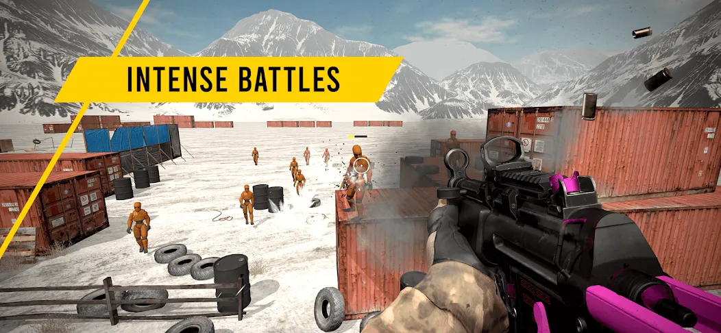 GUNSIM - 3D FPS Shooting Guns (ГУНСИМ) [МОД Бесконечные монеты] APK Android Screenshot 4