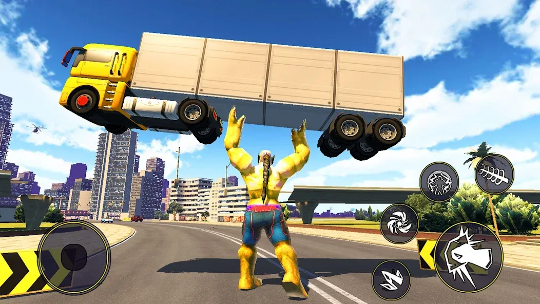 Super City Hero:superhero Game (упер Сити Герой) [МОД Unlocked] APK Android Screenshot 2