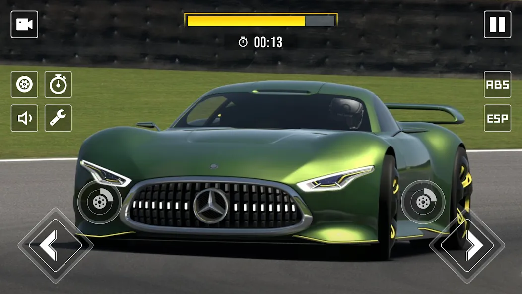 Drive Mercedes Benz Vision Car (Драйв Мерседес Бенц Вижн Кар) [МОД Premium] APK Android Screenshot 3