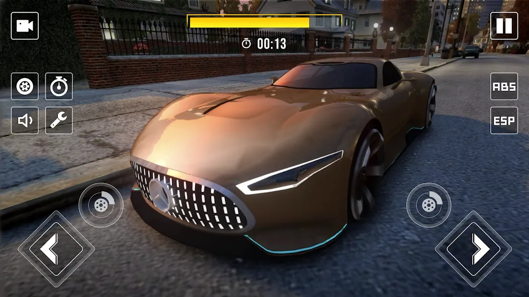 Drive Mercedes Benz Vision Car (Драйв Мерседес Бенц Вижн Кар) [МОД Premium] APK Android Screenshot 4