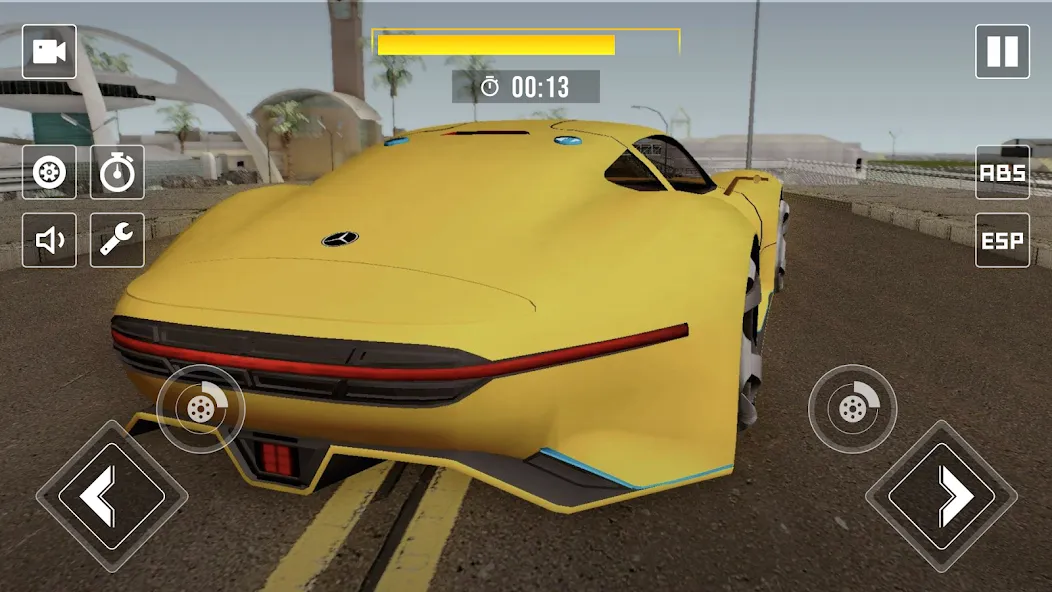 Drive Mercedes Benz Vision Car (Драйв Мерседес Бенц Вижн Кар) [МОД Premium] APK Android Screenshot 5