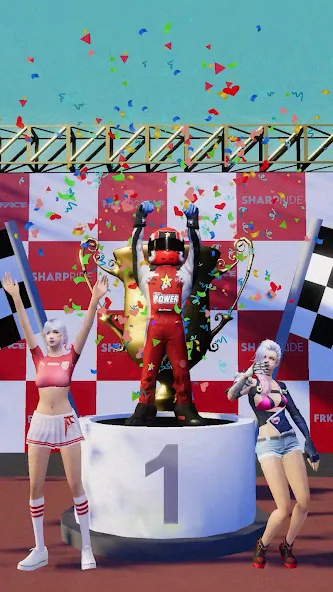 Sharp Ride 3D (Шарп Райд 3Д) [МОД Unlocked] APK Android Screenshot 2