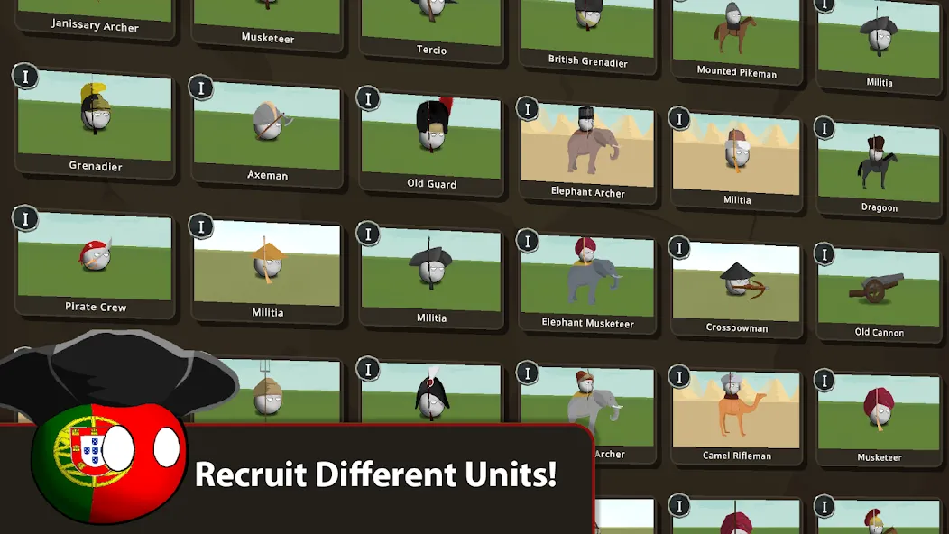 Countryballs at War (Кантриболс эт вор) [МОД Меню] APK Android Screenshot 2