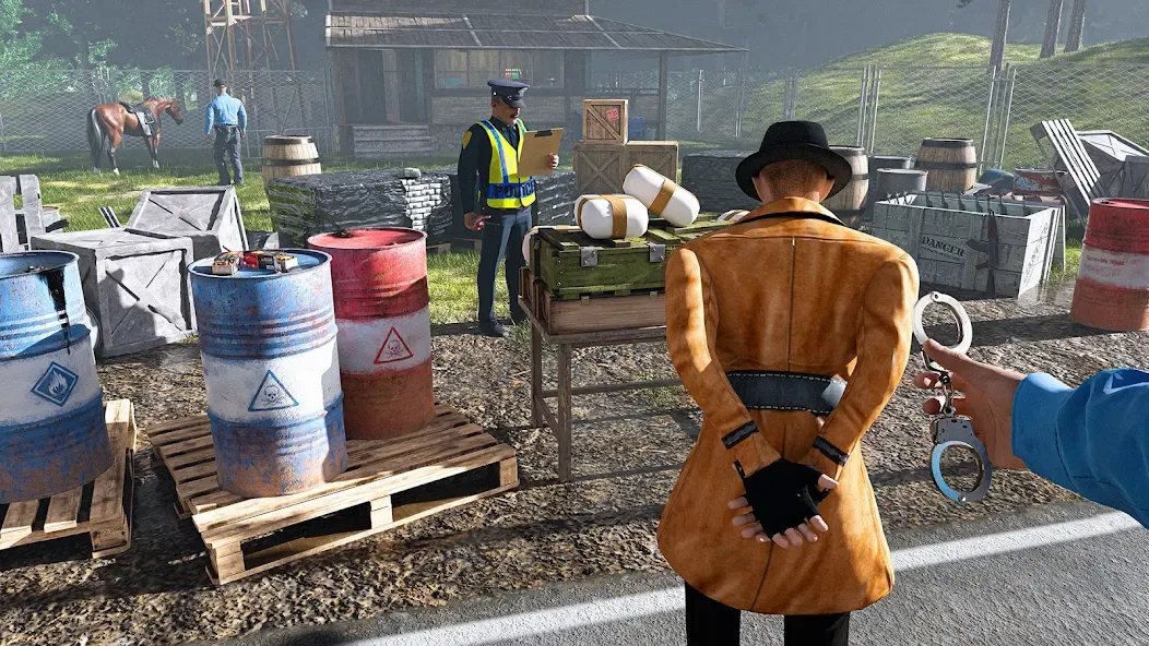 Border Patrol Police Game [МОД Бесконечные монеты] APK Android Screenshot 4