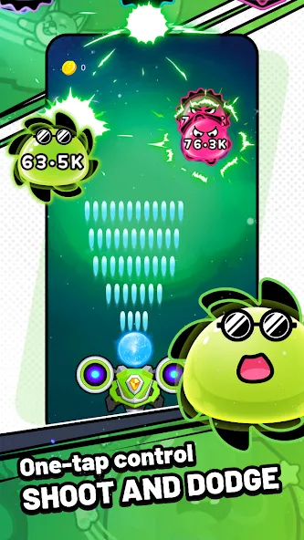 Slime Boom - Kick Slime (Слайм Бум) [МОД Premium] APK Android Screenshot 2