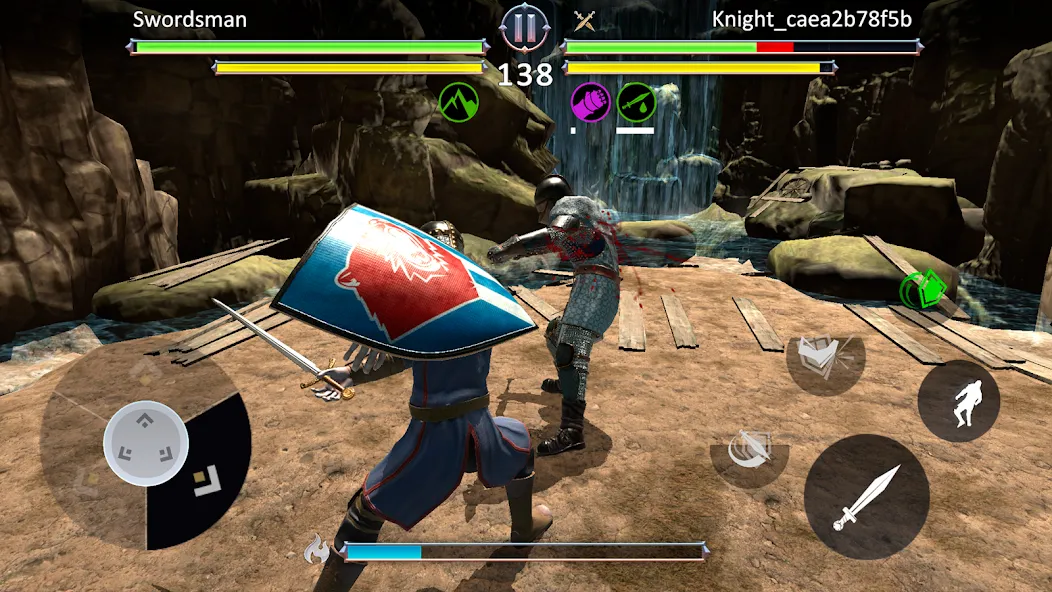 Knights Fight 2: New Blood (На русский язык это будет Найтс Файт 2) [МОД Premium] APK Android Screenshot 1