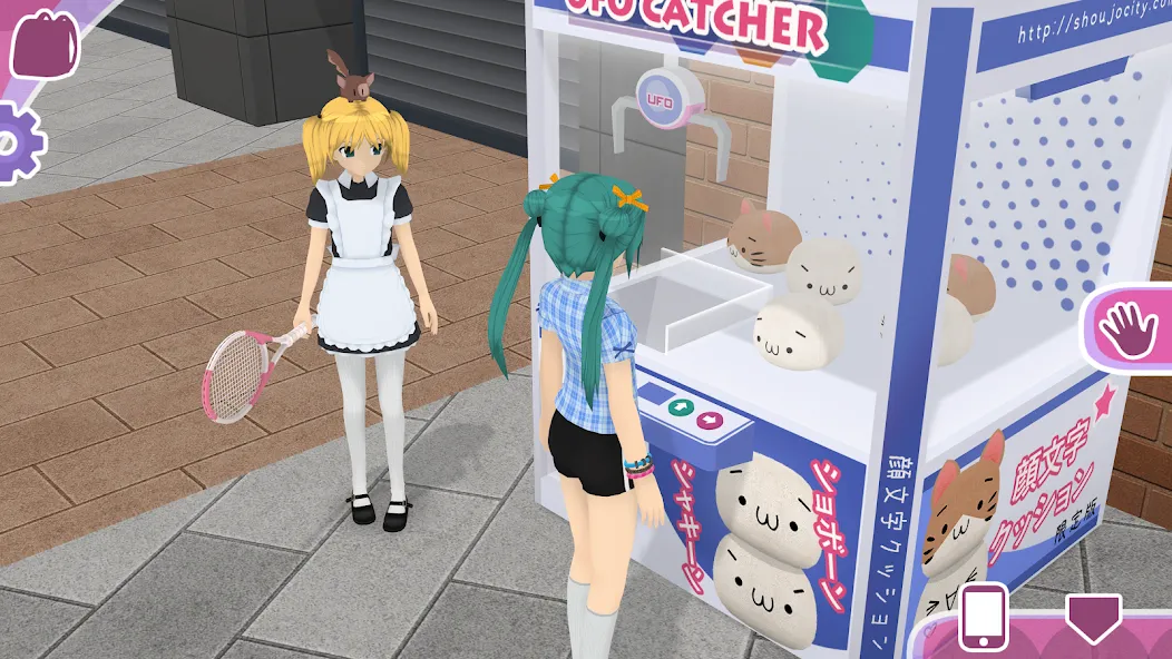 Shoujo City 3D (Шодзо Сити 3D) [МОД Бесконечные монеты] APK Android Screenshot 5