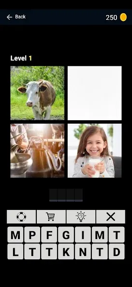 Puzzle: 4 pics 1 word offline [МОД Mega Pack] APK Android Screenshot 3