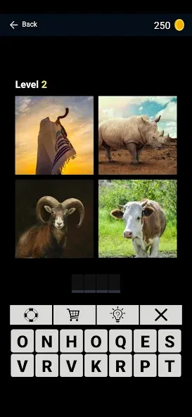 Puzzle: 4 pics 1 word offline [МОД Mega Pack] APK Android Screenshot 5