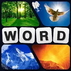 Puzzle: 4 pics 1 word offline [МОД Mega Pack] APK Android
