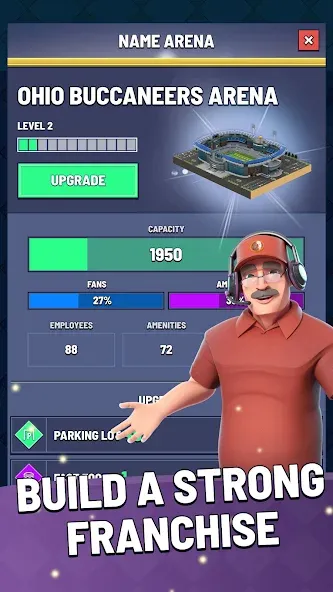 Blitz Football Franchise 2024 (Блиц Футбол 2023) [МОД Меню] APK Android Screenshot 1