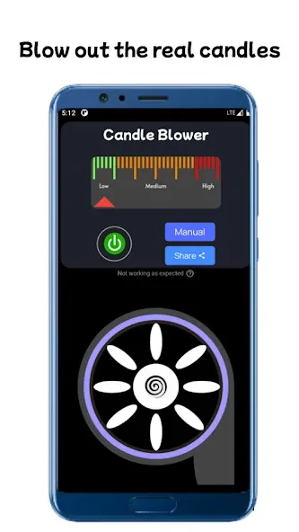 Blower - Candle Blower Lite (Блоуэр) [МОД Mega Pack] APK Android Screenshot 2