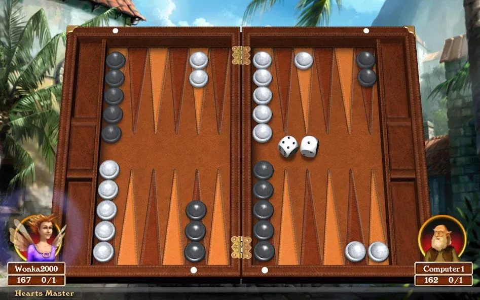 Hardwood Backgammon (Хардвуд Бэкгаммон) [МОД Бесконечные монеты] APK Android Screenshot 1