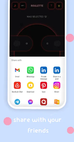 Mini : Finger Picker Chooser (Шок) [МОД Много денег] APK Android Screenshot 3