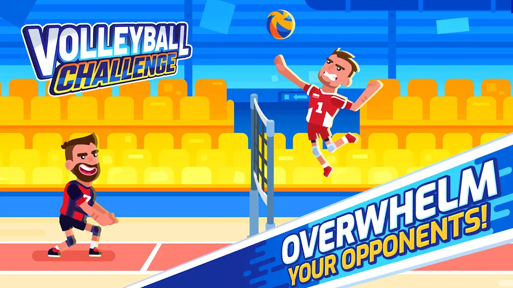 Volleyball Challenge 2024 [МОД Меню] APK Android Screenshot 1