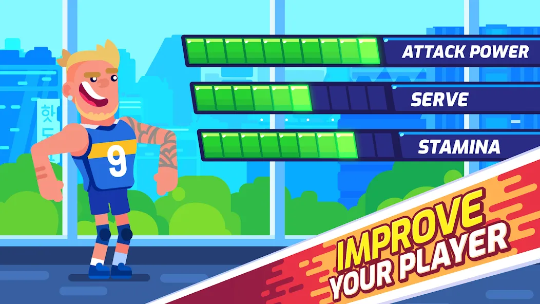 Volleyball Challenge 2024 [МОД Меню] APK Android Screenshot 5