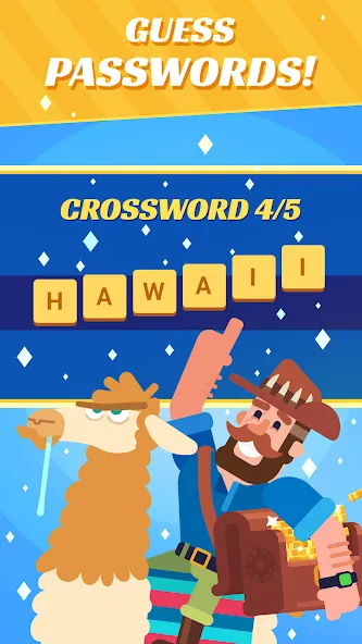 Crossword Islands:Daily puzzle [МОД Меню] APK Android Screenshot 1