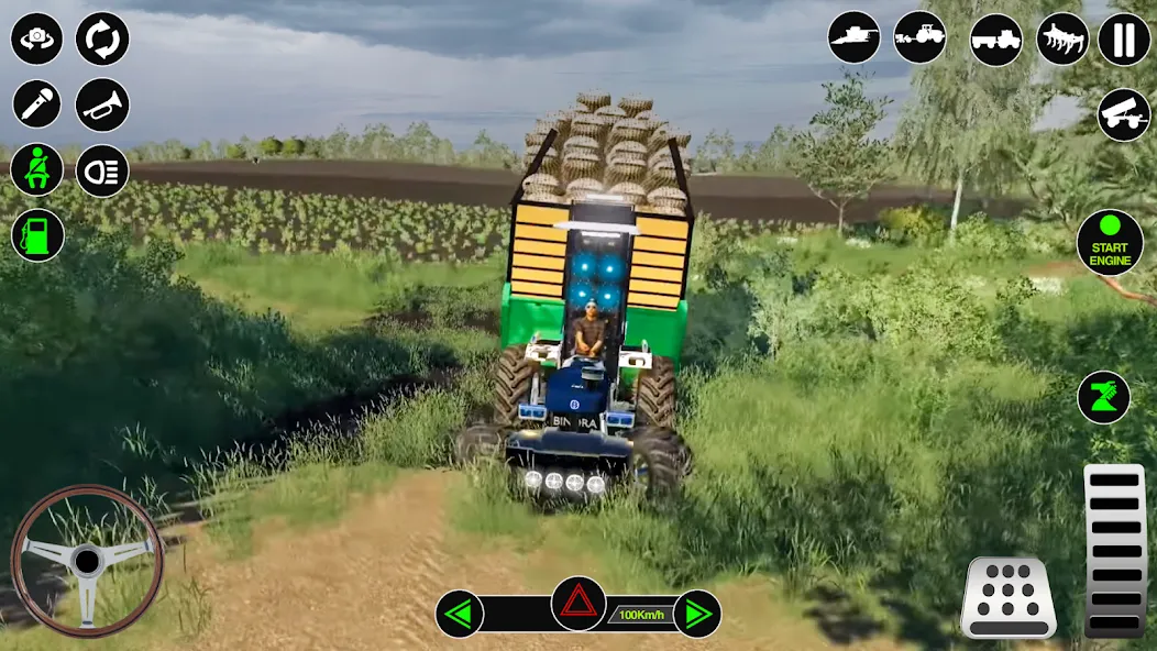 Farming Tractor Simulator Game [МОД Все открыто] APK Android Screenshot 4
