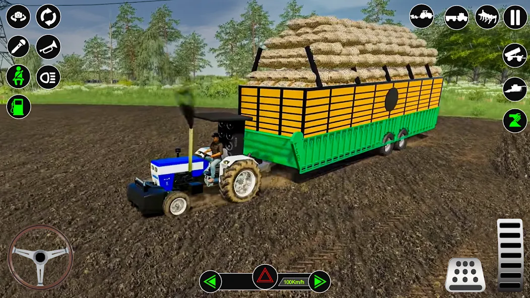 Farming Tractor Simulator Game [МОД Все открыто] APK Android Screenshot 5