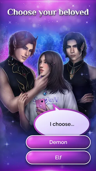 Seven Hearts Stories (Семь историй о сердцах) [МОД Бесконечные монеты] APK Android Screenshot 3