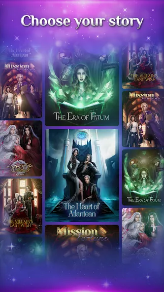 Seven Hearts Stories (Семь историй о сердцах) [МОД Бесконечные монеты] APK Android Screenshot 4