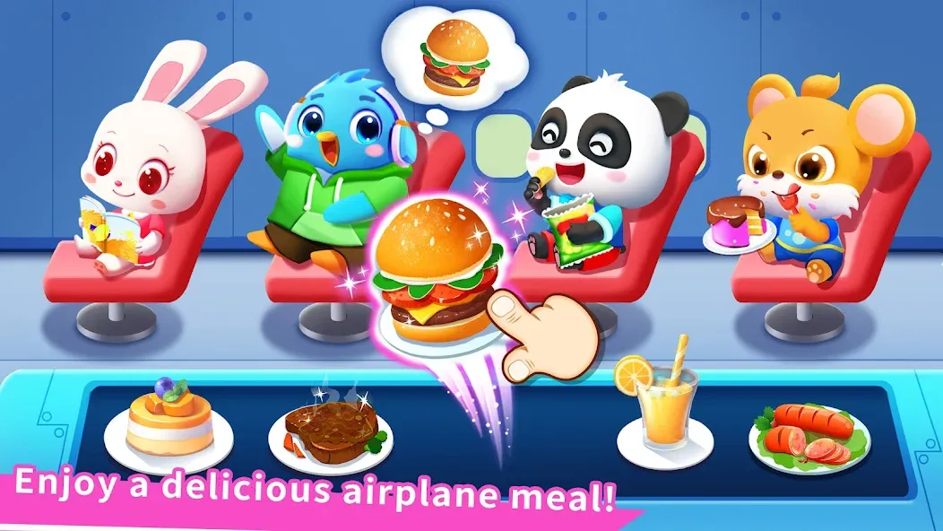Baby Panda's Airport [МОД Меню] APK Android Screenshot 2