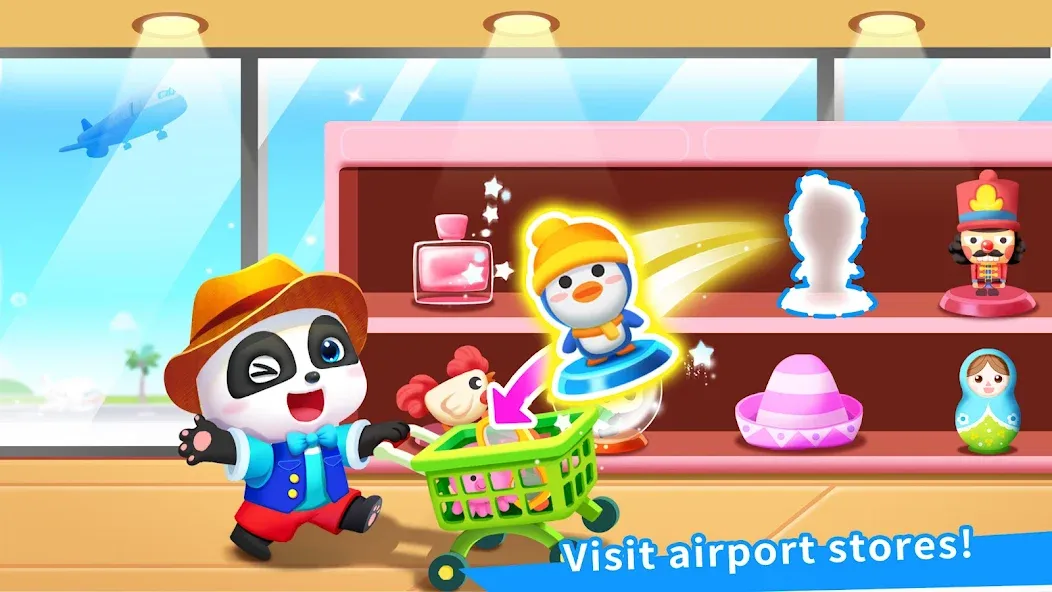 Baby Panda's Airport [МОД Меню] APK Android Screenshot 5