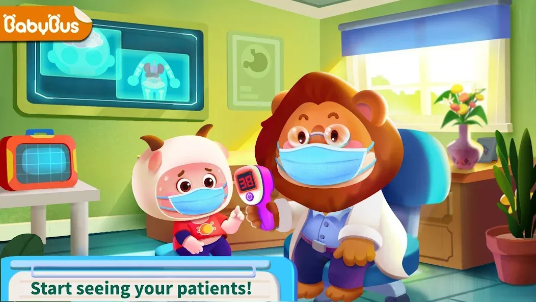 Baby Panda's Hospital Care [МОД Много денег] APK Android Screenshot 1