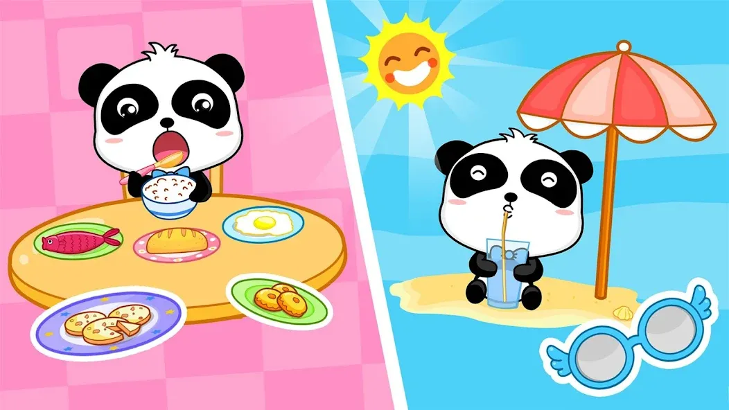 Baby Panda's Daily Life [МОД Premium] APK Android Screenshot 2