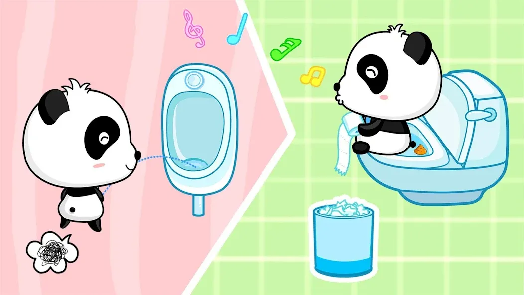 Baby Panda's Daily Life [МОД Premium] APK Android Screenshot 3