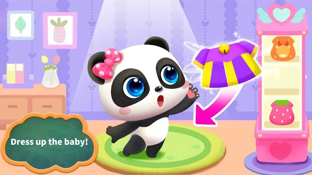 Baby Panda Care [МОД Бесконечные монеты] APK Android Screenshot 3