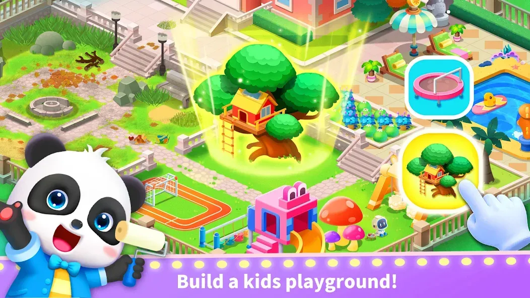Baby Panda's Town: Life [МОД Меню] APK Android Screenshot 2