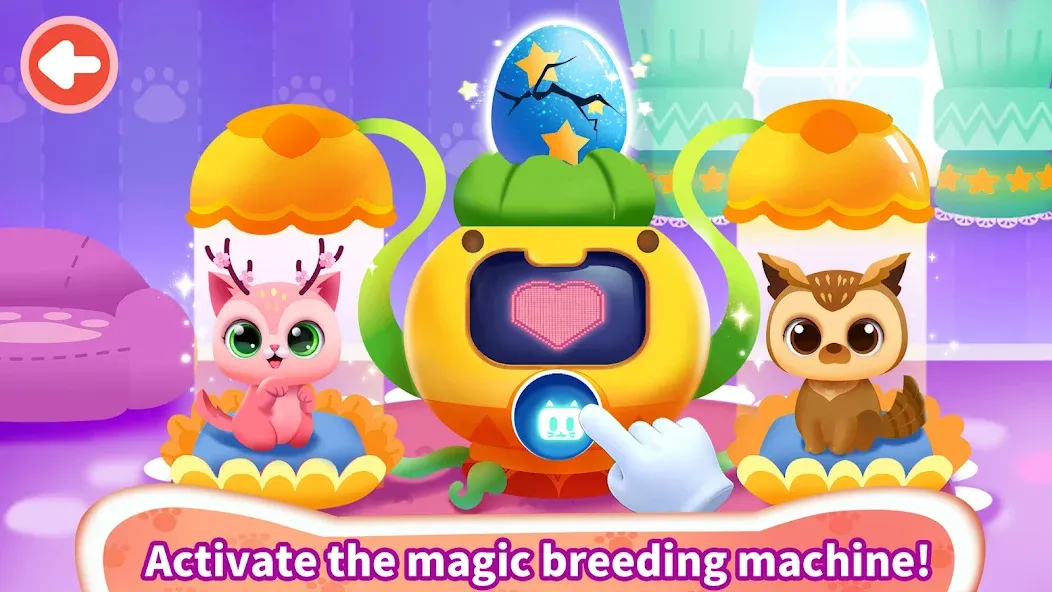 Little Panda: Baby Cat Daycare [МОД Все открыто] APK Android Screenshot 2