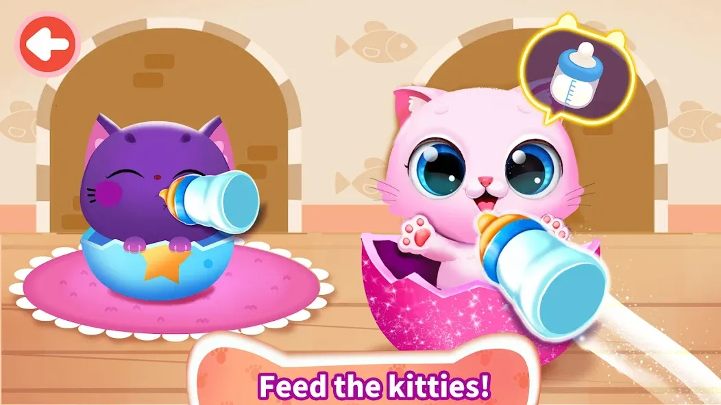 Little Panda: Baby Cat Daycare [МОД Все открыто] APK Android Screenshot 3