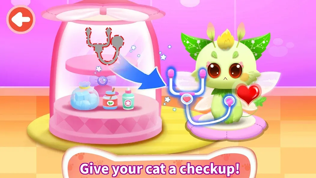 Little Panda: Baby Cat Daycare [МОД Все открыто] APK Android Screenshot 4