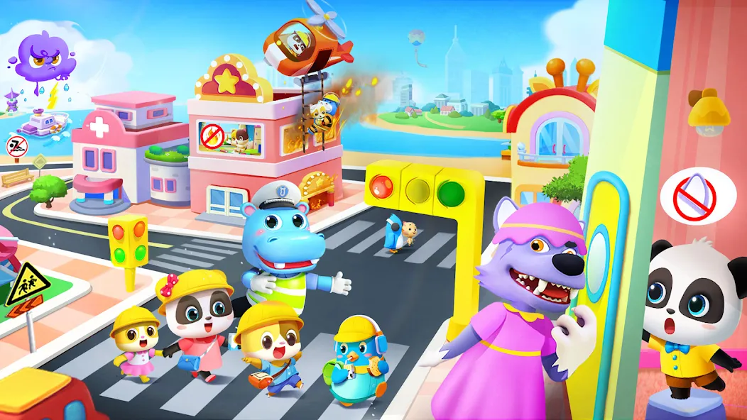 Baby Panda's City [МОД Много денег] APK Android Screenshot 4