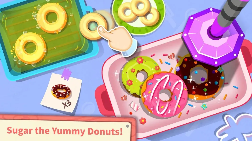 Baby Panda’s Summer: Café [МОД Много денег] APK Android Screenshot 2