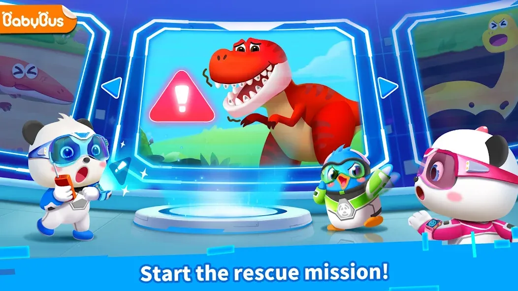 Little Panda: Dinosaur Care [МОД Unlocked] APK Android Screenshot 1