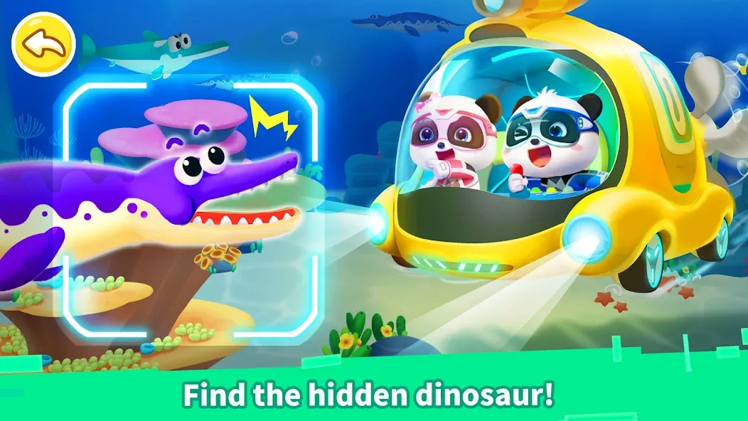 Little Panda: Dinosaur Care [МОД Unlocked] APK Android Screenshot 2