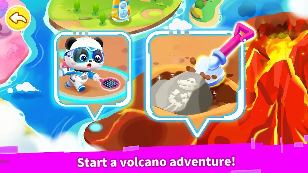 Little Panda: Dinosaur Care [МОД Unlocked] APK Android Screenshot 5
