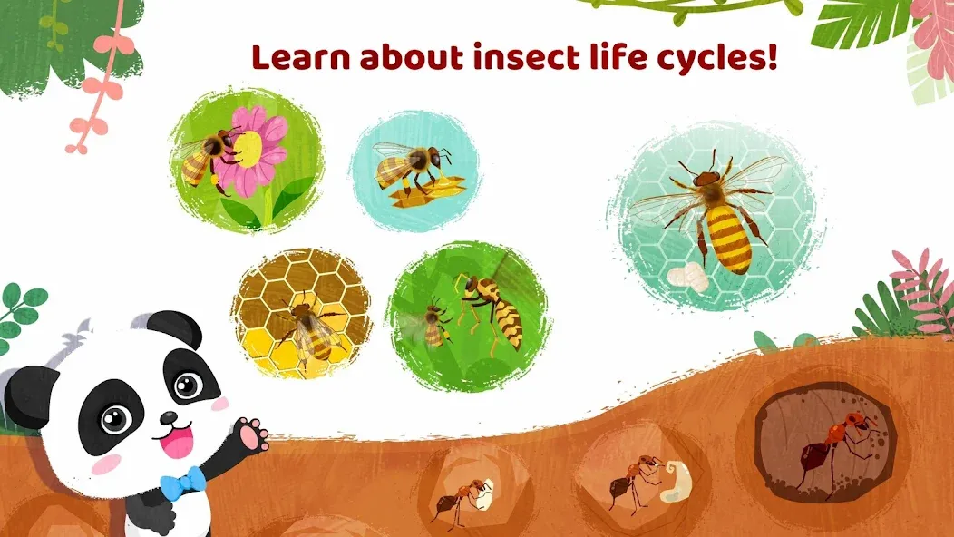 Little Panda's Insect World [МОД Unlocked] APK Android Screenshot 4